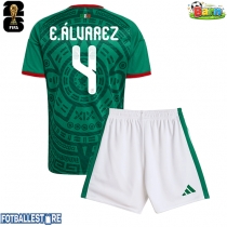 Mexico Edson Alvarez #4 Hjemmedraktsett Barn VM 2026 Kortermet (+ Korte bukser)